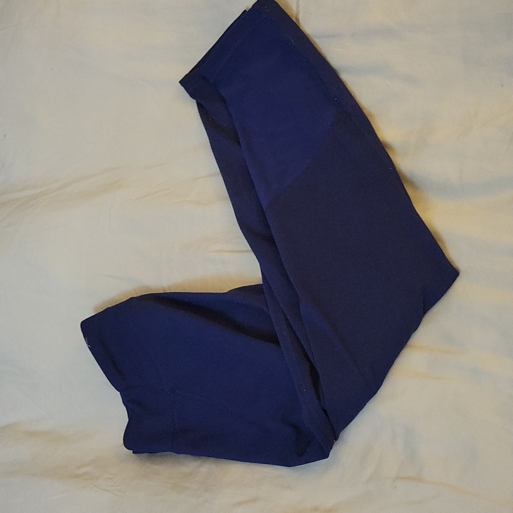 navy capri under armor leggings
